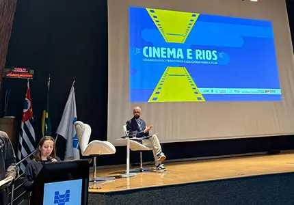 Evento de encerramento do documentário Águas do Ribeira na SEMIL