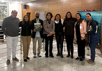 Evento de encerramento do documentário Águas do Ribeira na SEMIL